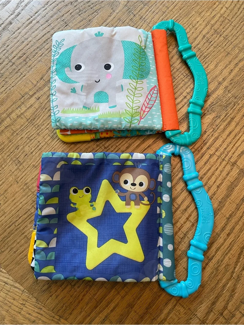 Bright starts crinkle books